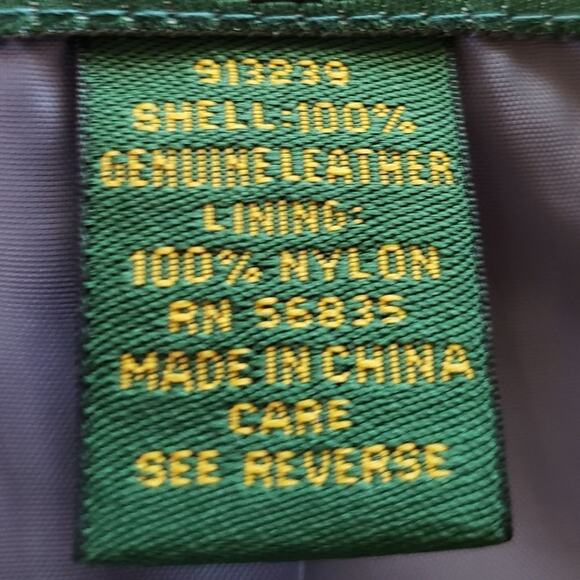 Cabelas vintage suede leather botton front blazer jacket‎ women's M reg - Picture 10 of 11